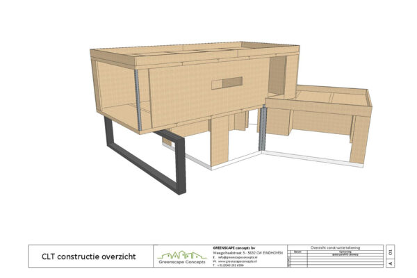 GLC CLT woning Schaijk_bouwtekening1